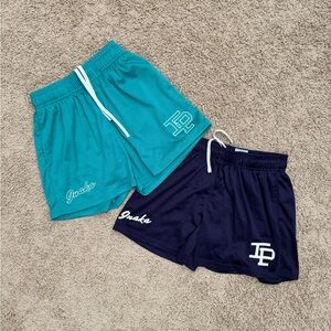 Inaka Power IP Men’s Size Small Mesh Classic Gym Shorts Green Purple Bundle